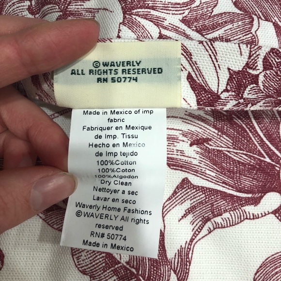 Waverly Floral Toile European Sham - Picture 6 of 9